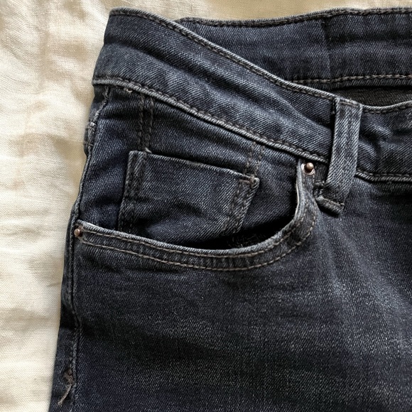 ZARA Basic Z1975 Denim Jeans. US Size 4. Mid rise Cropped - Picture 2 of 5